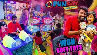 Father's Day FUN Celebration at FUN CITY  with BABY JOHANNA !! DAN JR VLOGS