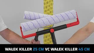 Wałek Killer 25cm VS wałek Killer 45cm