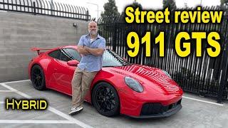नई पोर्श 992.2 GTS T-हाइब्रिड के साथ हर दिन जीना कैसा लगता है? - TheSmokingTire