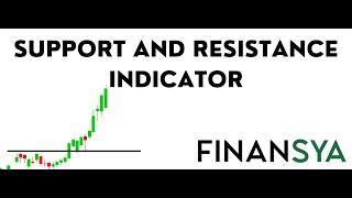 Support and Resistance indicator for MT4 MT5 and for Tradingview
