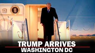 US President Trump arrives at Joint Base Andrews, en route to the White House | USA | America | MAGA