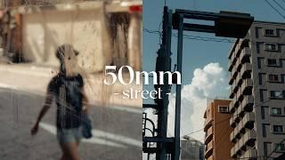 50mm Street Photography with thought process