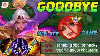 GOODBYE LAYLA NO LATE GAME!! HANABI BURST BUILD AND EMBLEM IS FINALLY HERE!! ( must try! )