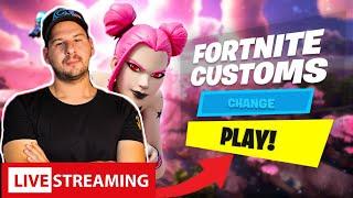 FORTNITE LIVE CUSTOMS #fortnite #fortnitelive