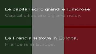 Italian language course for beginners free online lessons