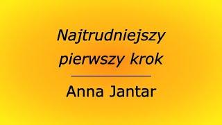 Najtrudniejszy pierwszy krok - Anna Jantar (karaoke cover bez linii melodycznej)