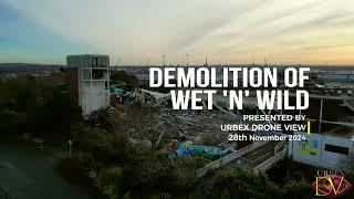 Wet n Wild Waterpark, North Shields Demolition Update 28th November 2024