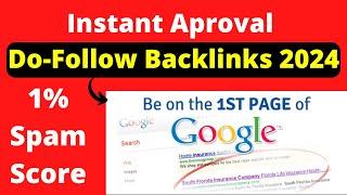 Dofollow Backlinks | Dofollow Backlinks Instant Approval | Dofollow Backlinks Kaise Banaye 2024