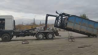 Монтаж КМУ HIAB 070+лесозахват На Шасси МАЗ