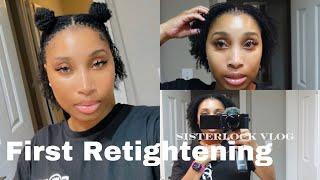 First Sisterlocks Retightening + Styling My Sisterlocks | Loc Journey | Kera Nichelle