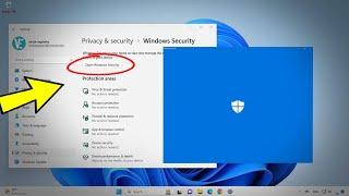 Fix Windows Security Not Opening in Windows 11 | How to Solve Can't open windows security ️