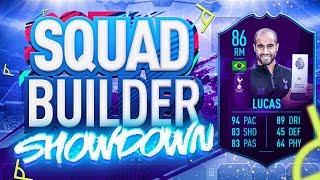 FIFA 19 SQUAD BUILDER SHOWDOWN!!! PLAYER OF THE MONTH LUCAS!!!