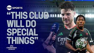 Declan Rice & Myles Lewis-Skelly believe Arsenal can achieve special things!  #UCL