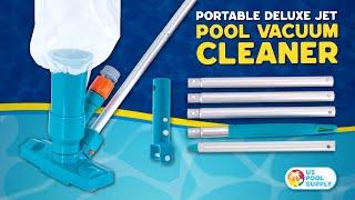 U.S. Pool Supply - Portable Deluxe Jet Pool Vacuum Cleaner