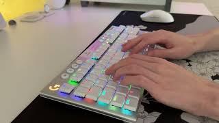 Logitech G915 X Tactile TKL White ASMR