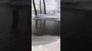 зимний Енисей #охота #рыбалка #енисей #природа