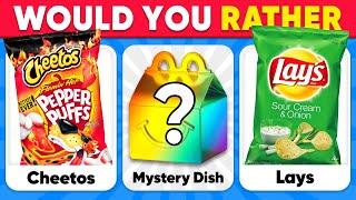 Would You Rather...? MYSTERY DISH Edition  Junk Food Edition