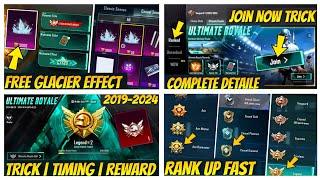 Get 100% Free Glacier Effect Trick | Ultimate Royale Rules | Eligibility Guide | Tier Ineligible