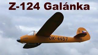 Z-124 Galanka, giant scale RC glider, Rokytnice 2020