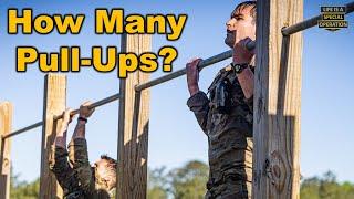 How Many Pull-Ups Do You Need for Special Operations