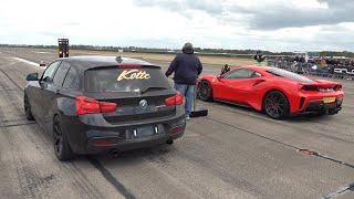 750HP BMW M140i XDrive vs Ferrari 488 Pista