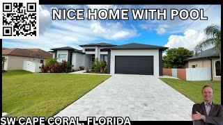 2023 POOL HOME (REDUCED!) #234 | SW CAPE CORAL, FL