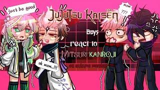 -Jjk boys react to  Mitsuri as sukuna mother //new..!! || JJKxKNY