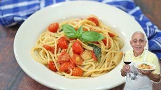 Spaghetti with Tomatoes and Anchovies