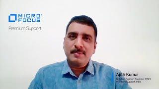 Micro Focus Support Solution Engineer