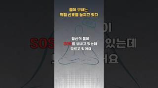 몸이 보내는 3단계 위험신호! 놓치면 고혈압·피로·불안장애가 옵니다 #건강