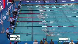 Olivia Smoliga Wins Women's 50m Backstroke | Summer Champions Series