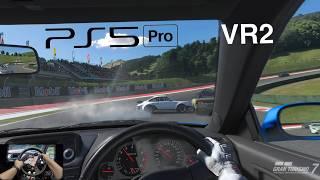 PS5 Pro + PSVR2 - My First Gran Turismo 7 Race! | Fanatec DD+