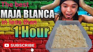 HOW TO COOK THE MOST EPIC MAJA BLANCA IN LESS THAN 1 HOUR