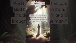 Genesis 2:22 - How Did God Create Woman from Man's Rib?#Genesis, #God