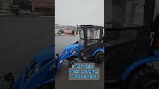 Trade-in Thursday $10,900  NH w/ soft cab & loader! #fortheloveofdirt #kiotitractor #hoovertractor