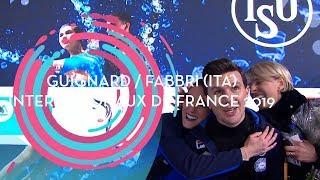 Guignard / Fabbri (ITA) | Ice Dance Free Dance | Internationaux de France 2019 | #GPFigure