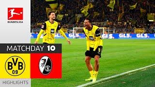 Borussia Dortmund vs Freiburg 4-0 Highlights | Bundesliga 2024/2025