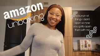 Amazon Unboxing  | Pandora’s box unboxing + home & kitchen essentials + self care + nighttime wear