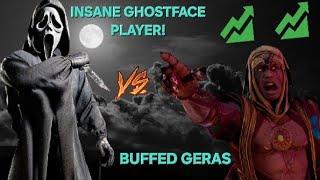 GHOSTFACE vs NEW GERAS BUFFS! Mortal Kombat 1 Khaos Reigns