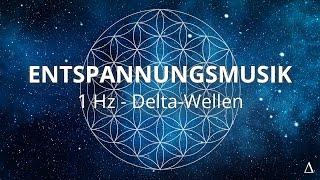 Entspannungsmusik  1 Hz Delta-Wellen  Tiefe Entspannung & Einschlafen  Binaurale Beats