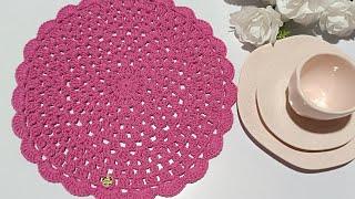 SOUSPLAT MEGA FÁCIL DE CROCHÊ #aula #crochet