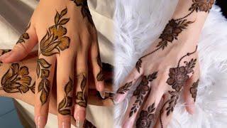 Latest aesthetic and simple mehndi / hena designs |  2024 new | By Ayesha Rano 