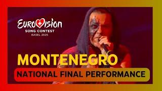 NeonoeN - CLICKBAIT | Montenegro  | National Final Performance | Eurovision 2025