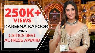 Kareena Kapoor Wins Critics Best Actress Award at Dadasaheb Phalke International Film Festival 2024