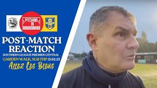 Post-Match Reaction: vs. Royston Town FC (A - SLPC) | With Steve Castle