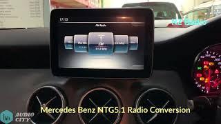 Mercedes NTG5 1 CLA&A Class Radio Conversion
