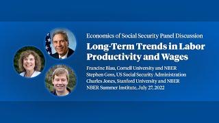 2022, Economics of Social Security Panel, "Long-Term Trends in Labor Productivity and Wages"