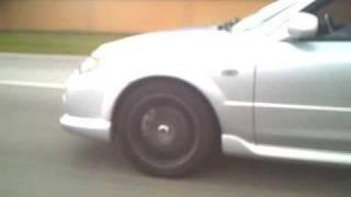 sharkisevil (PT Cruiser Turbo) vs Lil Fast Mazda (speed Protege) pt.1