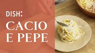 How to make cacio e pepe pasta