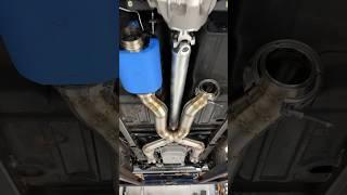 MASSIVE custom exhaust fab for 800HP+ Chevy Nova  Next up, a pair of huge headers from scratch